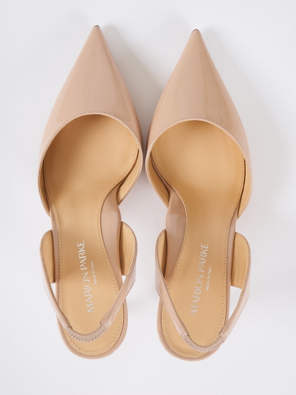 Marion Parke eleanor 70 simple slingback - powder
regular price
$550